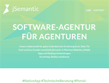 Tablet Screenshot of jsemantic.com